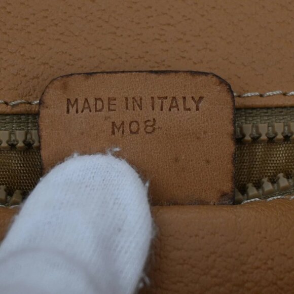 CELINE Macadam Pattern 2Way Crossbody Shoulder Bag PVC Leather Brown 318-082525 - Picture 16 of 16